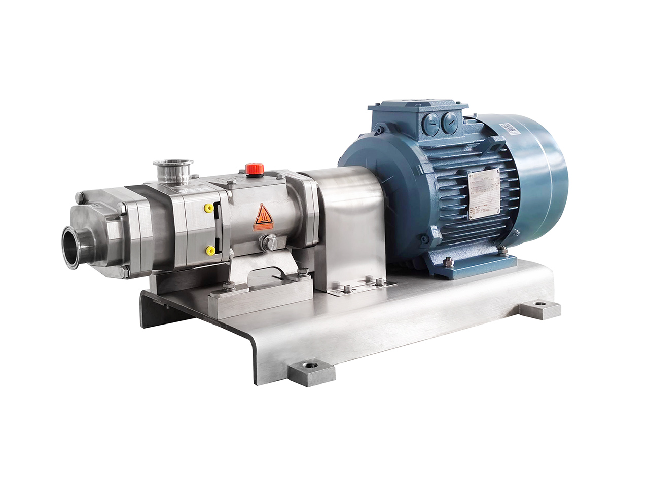 Twin screw pump